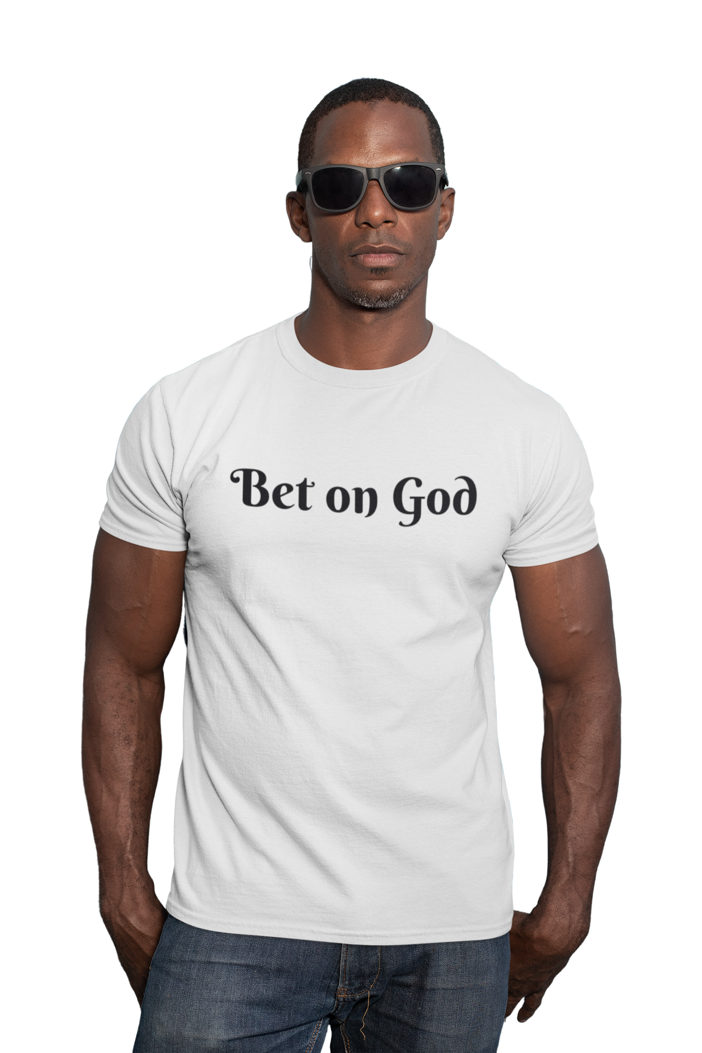 Mens "Bet on God" T-Shirts