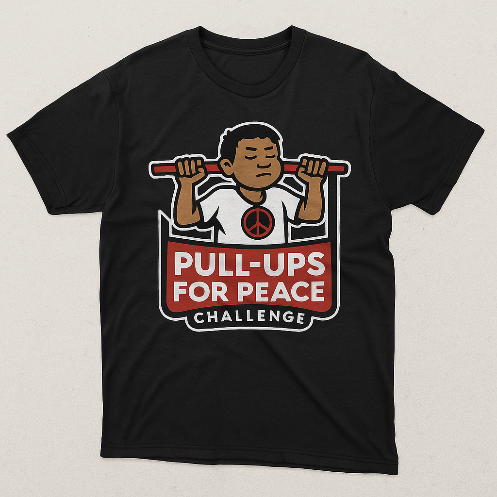 Pull-Ups for Peace Tee
